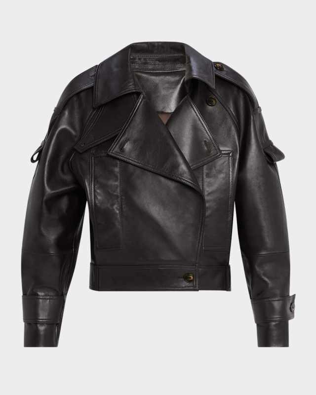 Miles Leather Utility Jacket